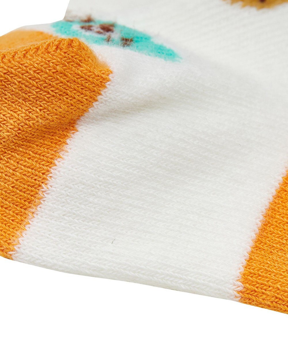 MIKI HOUSE HOT BISCUITS 【9-17cm】カラフルビーンズ 総柄ソックス 