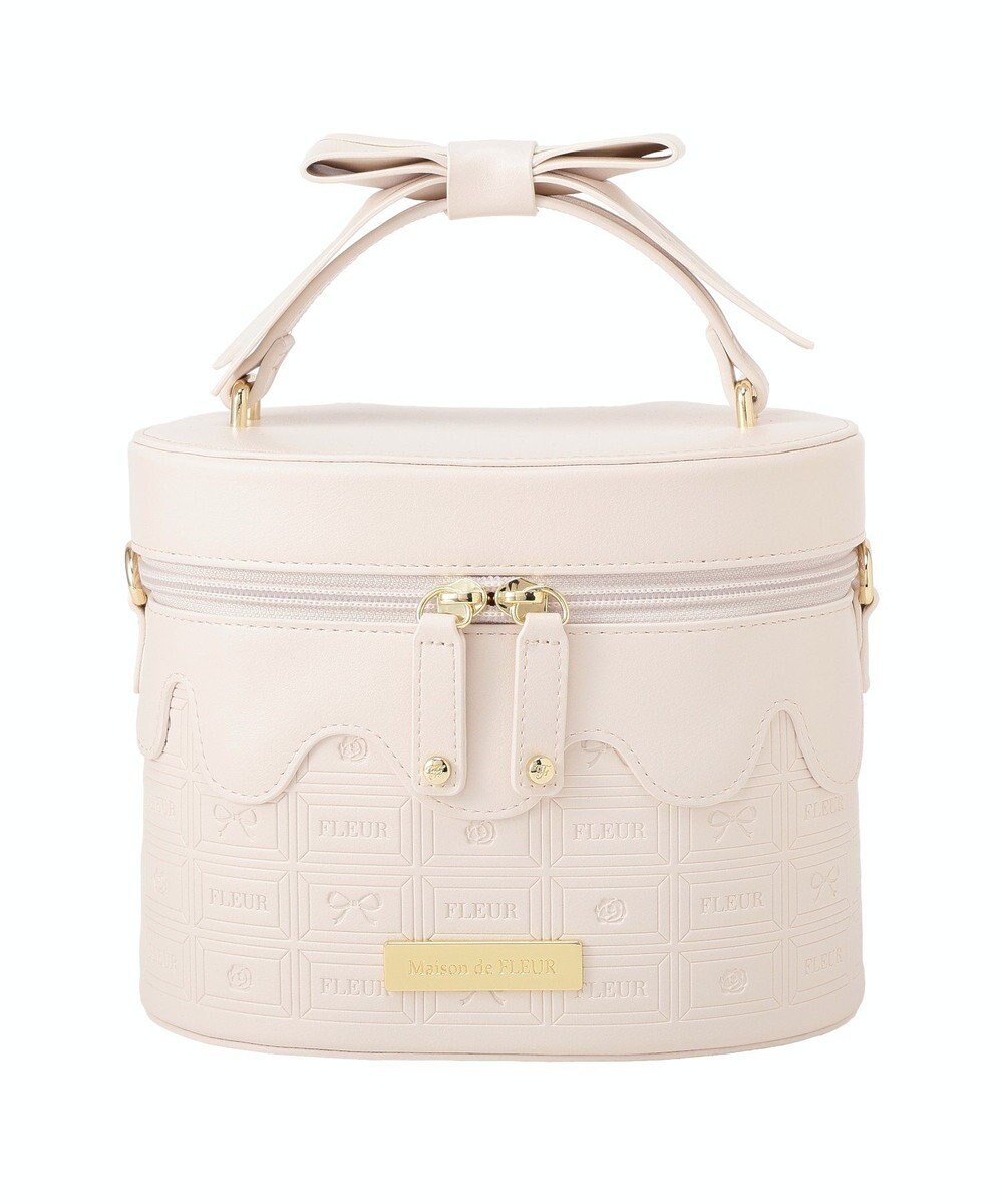 Maison de FLEUR FLEURチョコレートキューブバッグ 