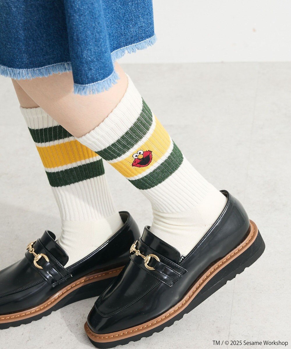 Green Parks セサミストリートミーツオブザルーム　ソックス 