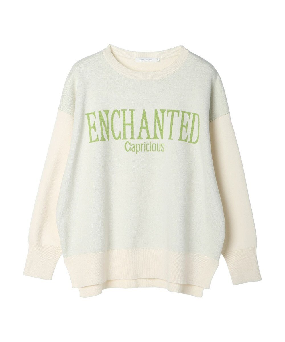 AMERICAN HOLIC ロゴニットプルオーバー 