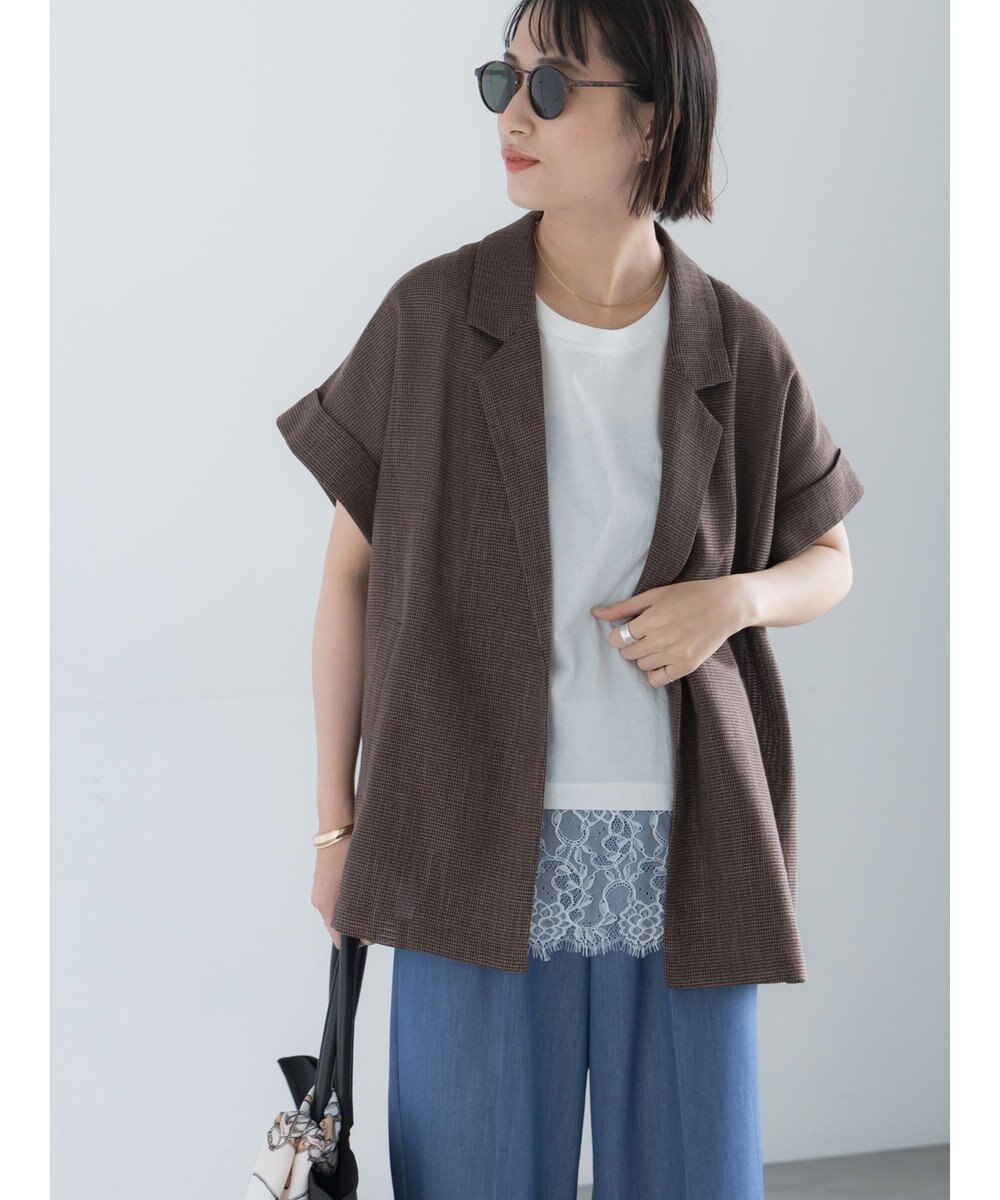 Te chichi カラミメッシュジャケット《2026 SUMMER LOOK item》 