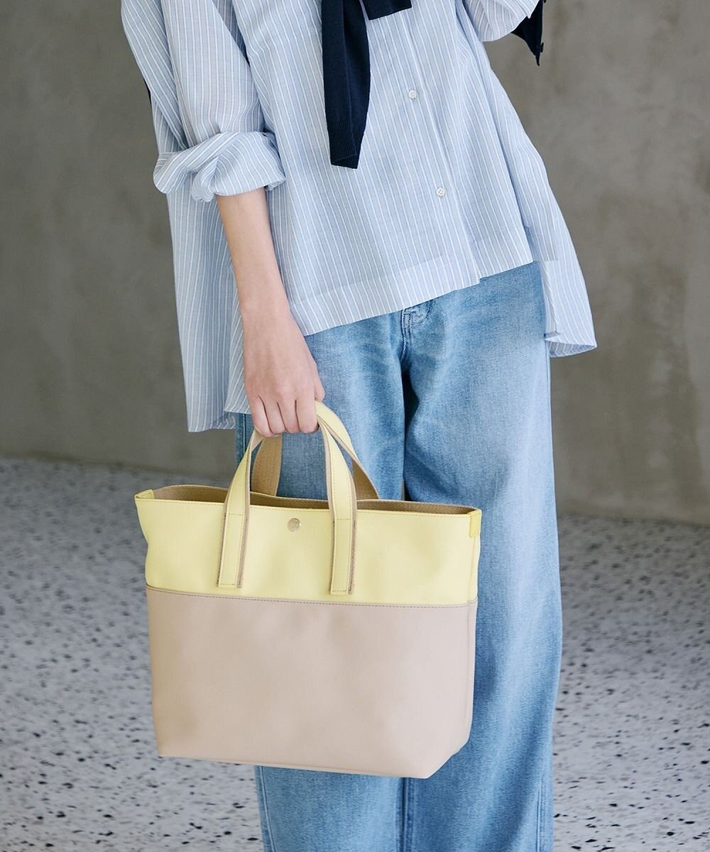 TOPKAPI 【Breath TOPKAPI】Bright ブライト カラーブロック A4 トートバッグ 