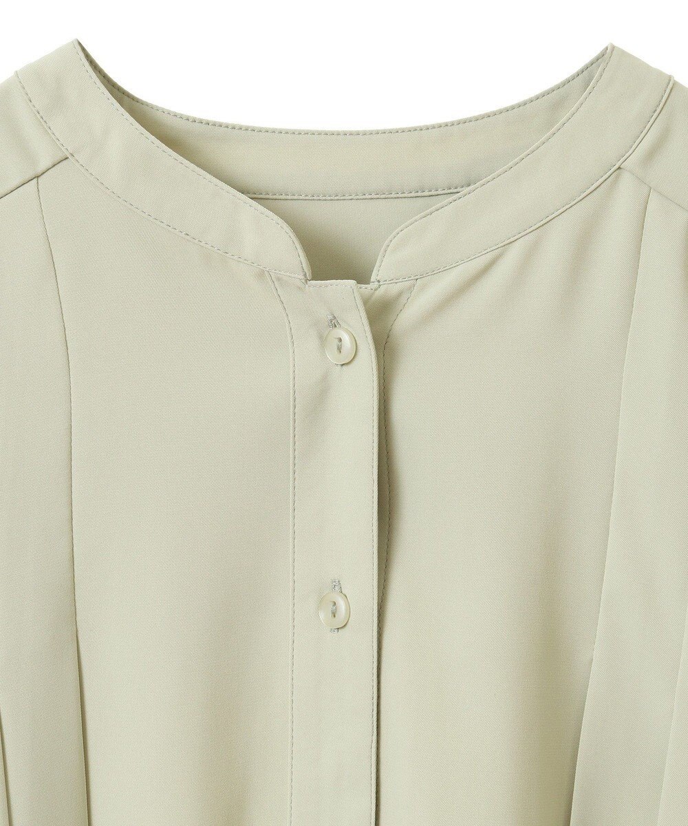 earth music&ecology バックプリーツブラウス 