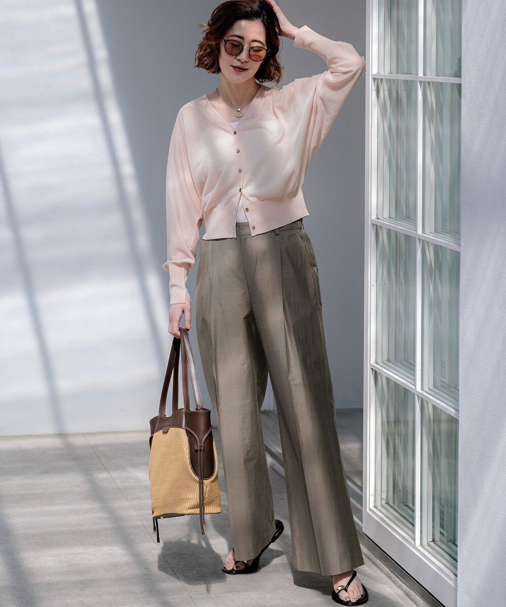 23区 ペーパーライクコンビ トートバッグ (M) 