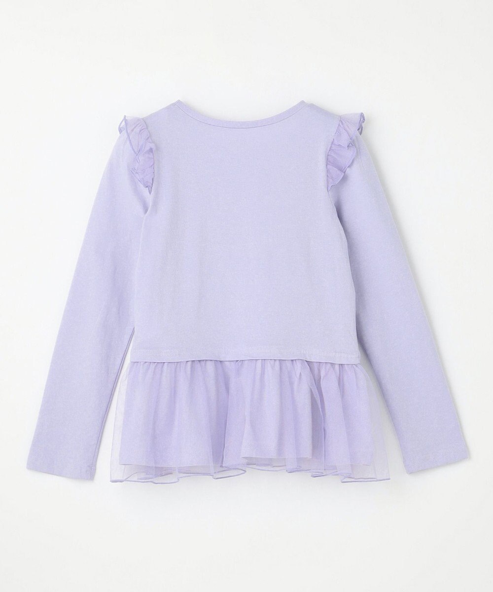 ANY KIDS 裾チュール 長袖 Tシャツ 