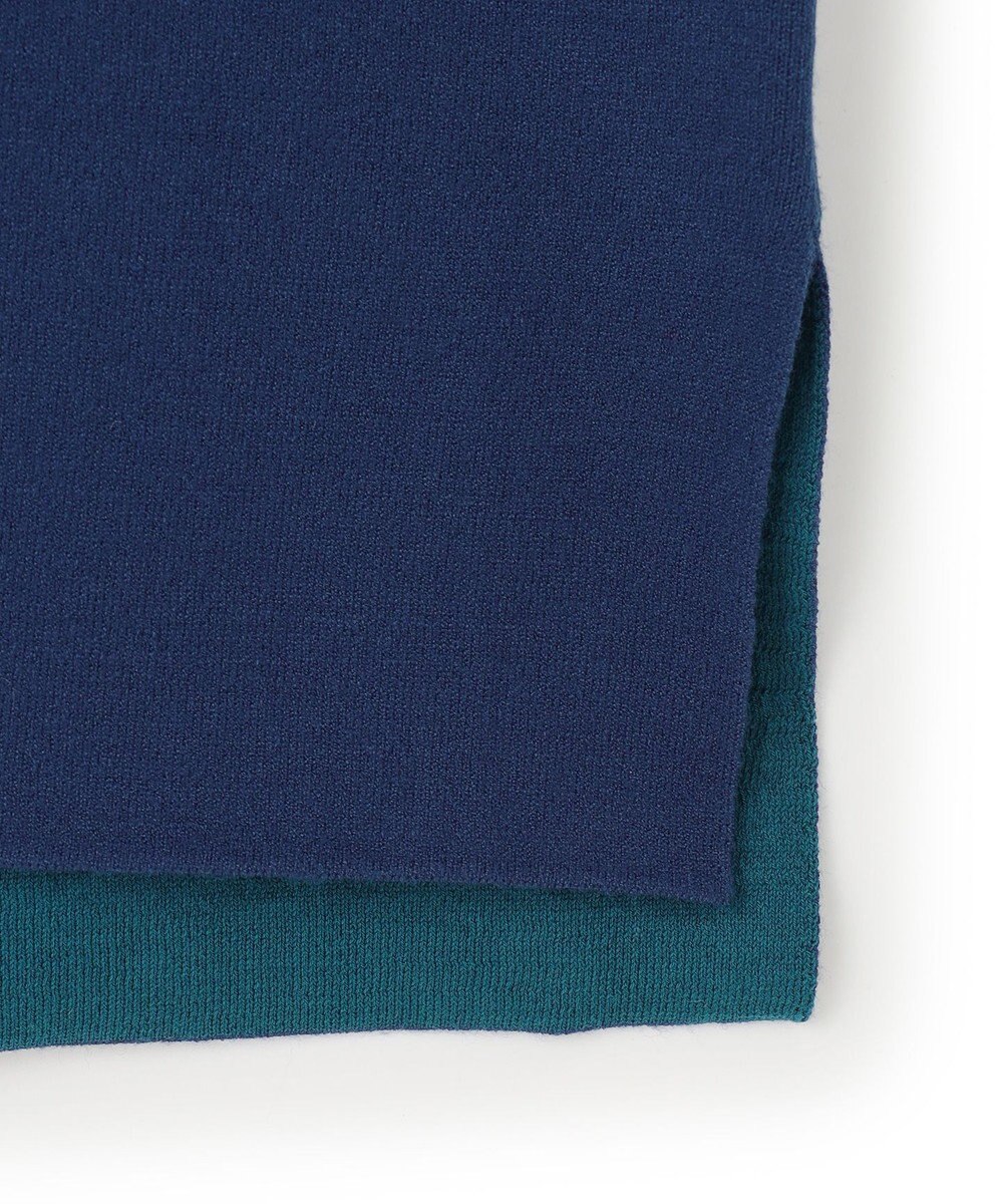 23区 L 【洗える】ダブルフェイスニット パーカー 