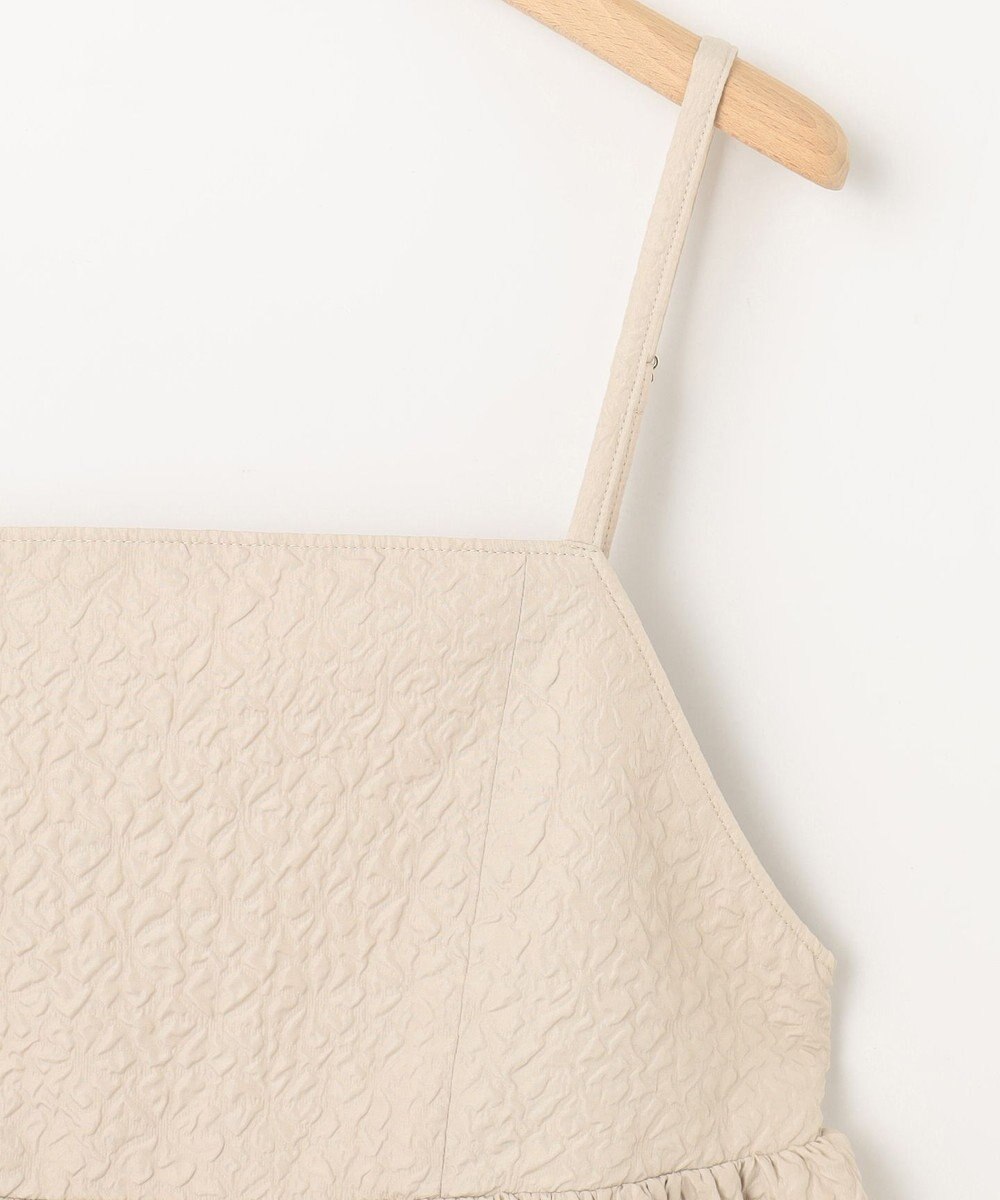 SHARE PARK LADIES 小花フクレジャガードキャミワンピース 