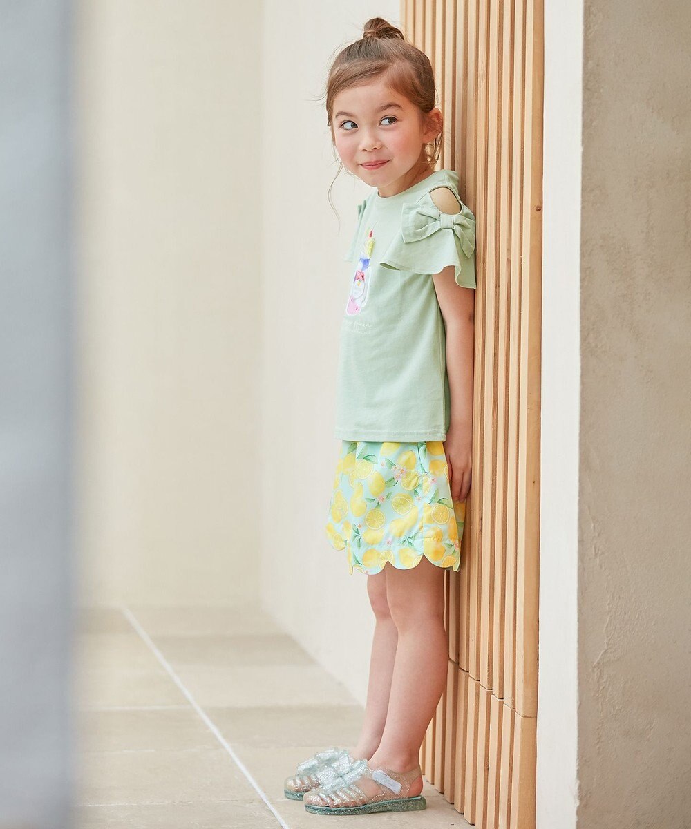 ANY KIDS 水陸両用 総柄 ショートパンツ 