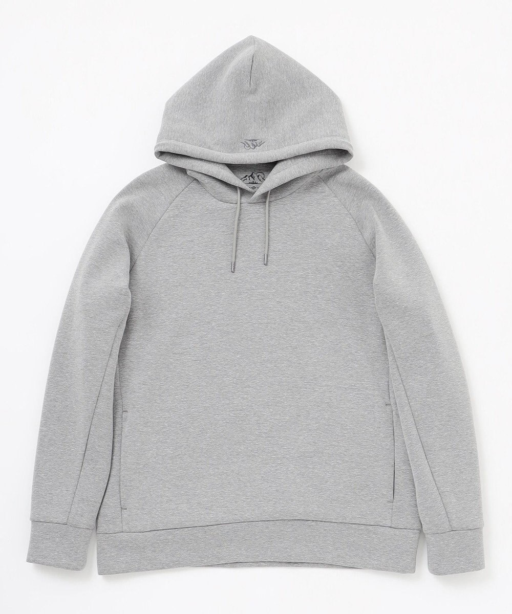 JOSEPH ABBOUD MOUNTAIN 【軽量/ソフト/イージーケア】ソフトダンボール ニット パーカー 