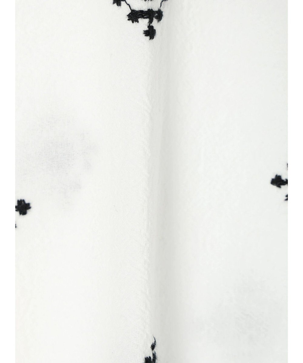 CRAFT STANDARD BOUTIQUE パネル刺繍開襟シャツ 