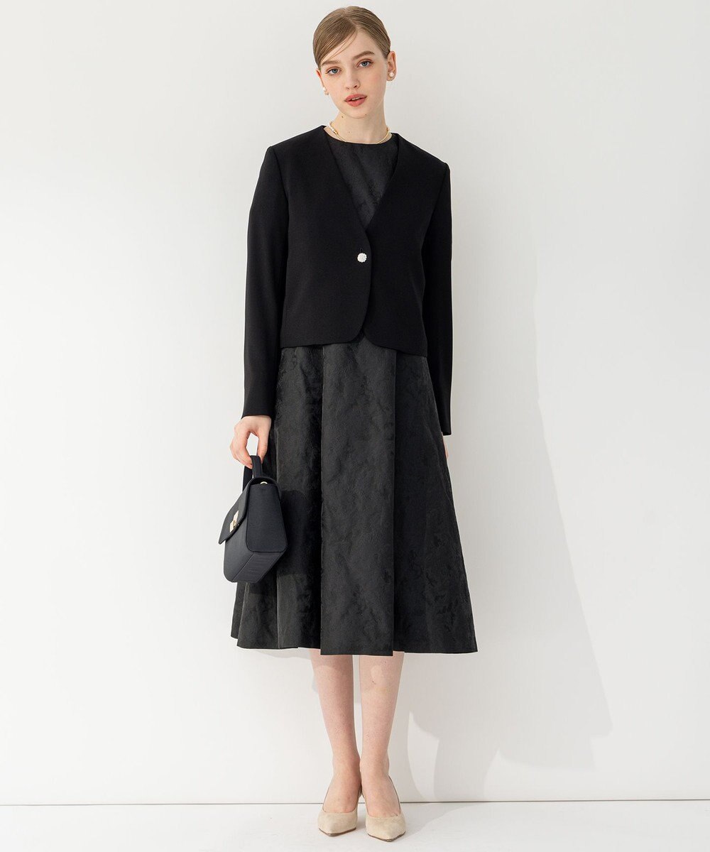 23区 S 【APPLAUDIR】クリアジョーゼット 3WAYコンパクトジャケット 