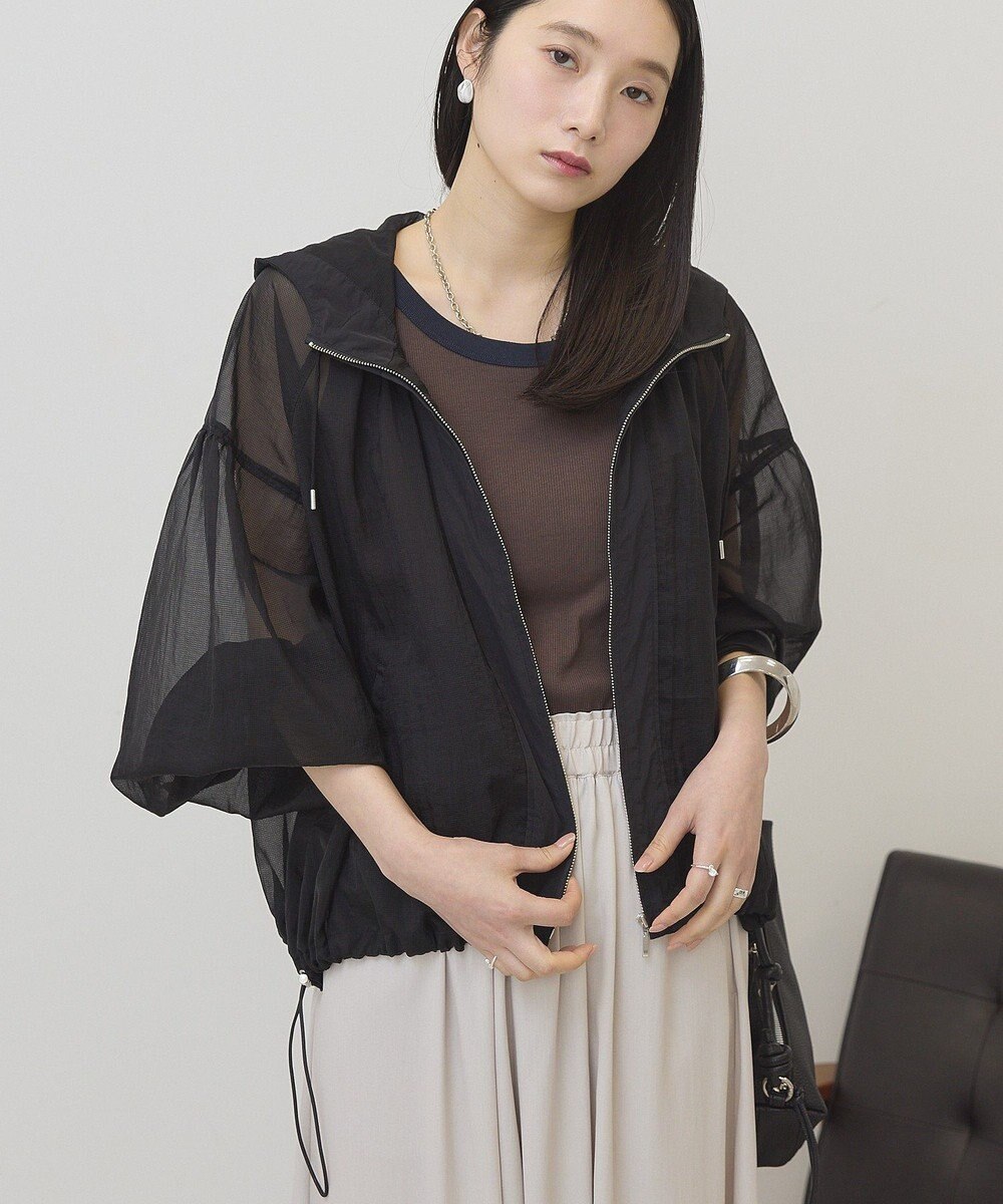 AMERICAN HOLIC シアーリップストップブルゾン 