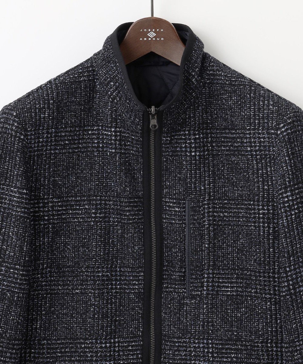 JOSEPH ABBOUD 【キング・洗える/リバーシブル/まるでニット】ツィーディーフリース ジャケット 