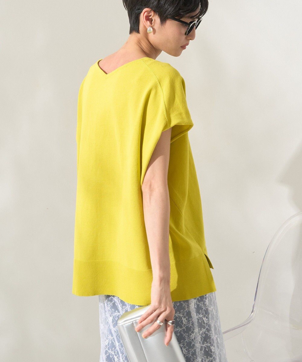 AMERICAN HOLIC フレンチスリーブニットプルオーバー 