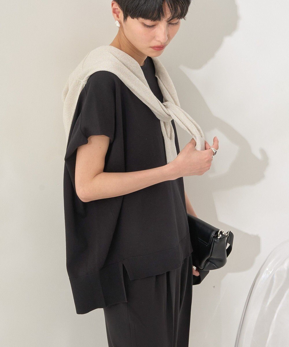 AMERICAN HOLIC フレンチスリーブニットプルオーバー 