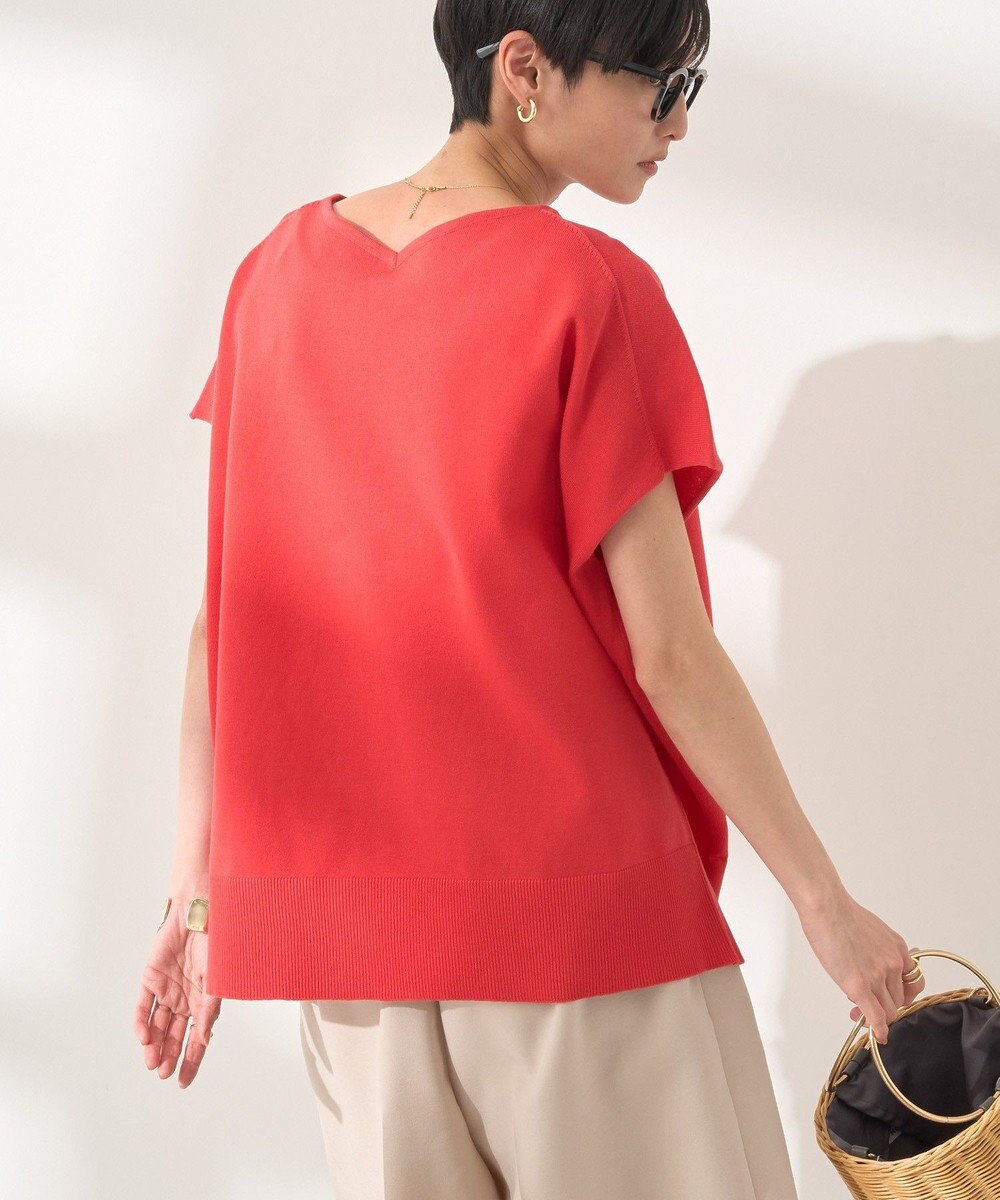 AMERICAN HOLIC フレンチスリーブニットプルオーバー 