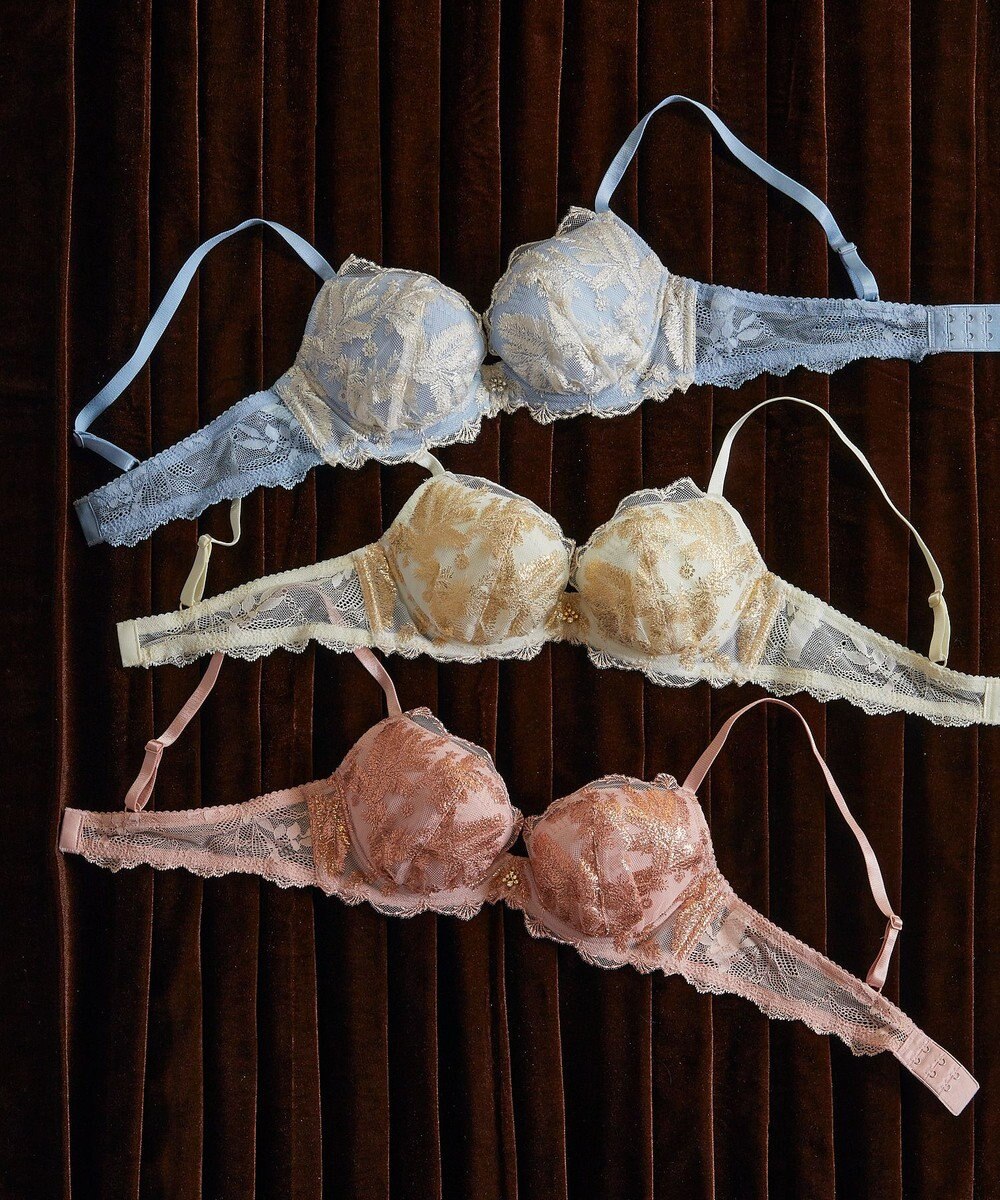 une nana cool 箔プリントレースがキラキラブラ 