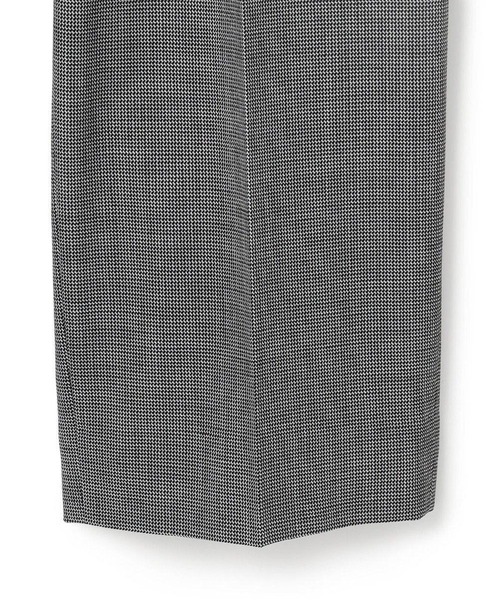 ICB 【UVカット・洗える】ウール2WAYストレッチ ワイドパンツ 