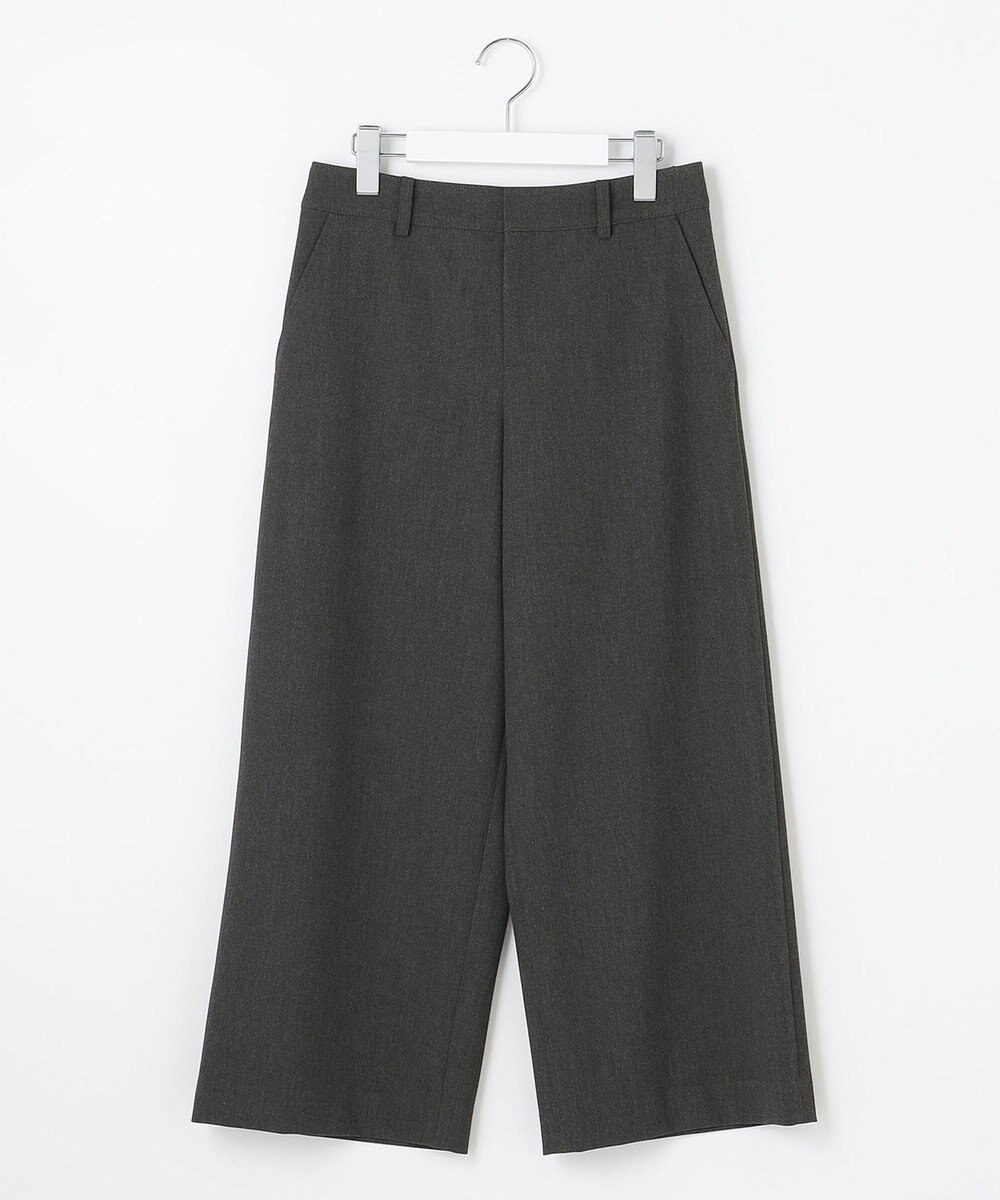 J.PRESS LADIES S 【洗える】アルガンシルク ワイドパンツ 