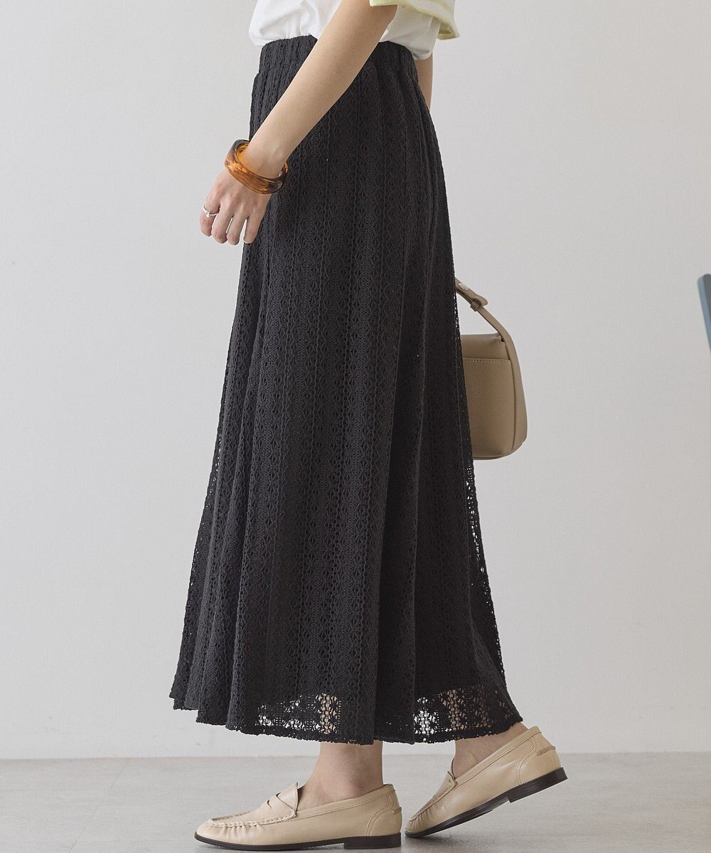 AMERICAN HOLIC レースロングマーメイドスカート 