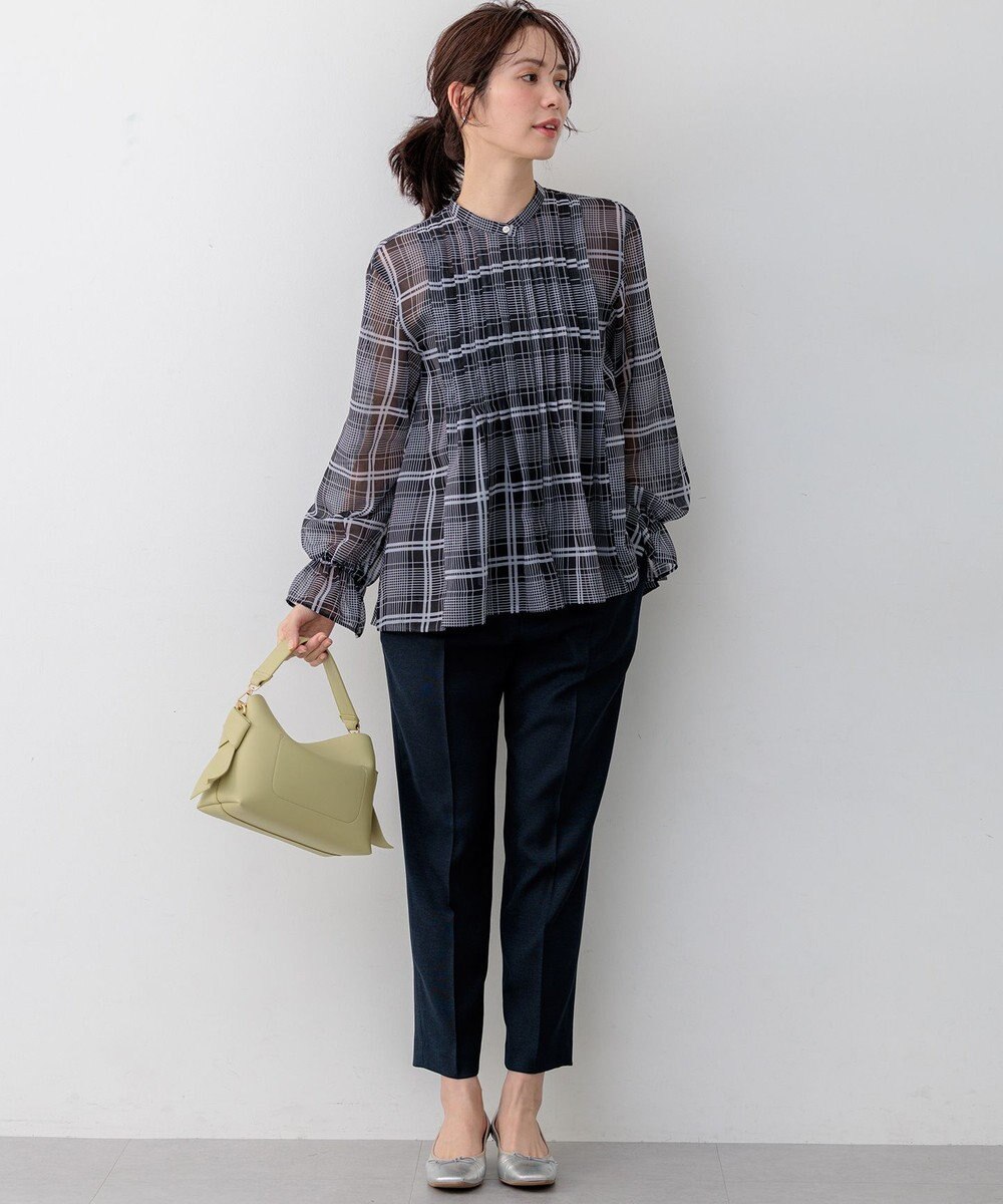 組曲 【先行予約】エアリーボイルシアー ブラウス 