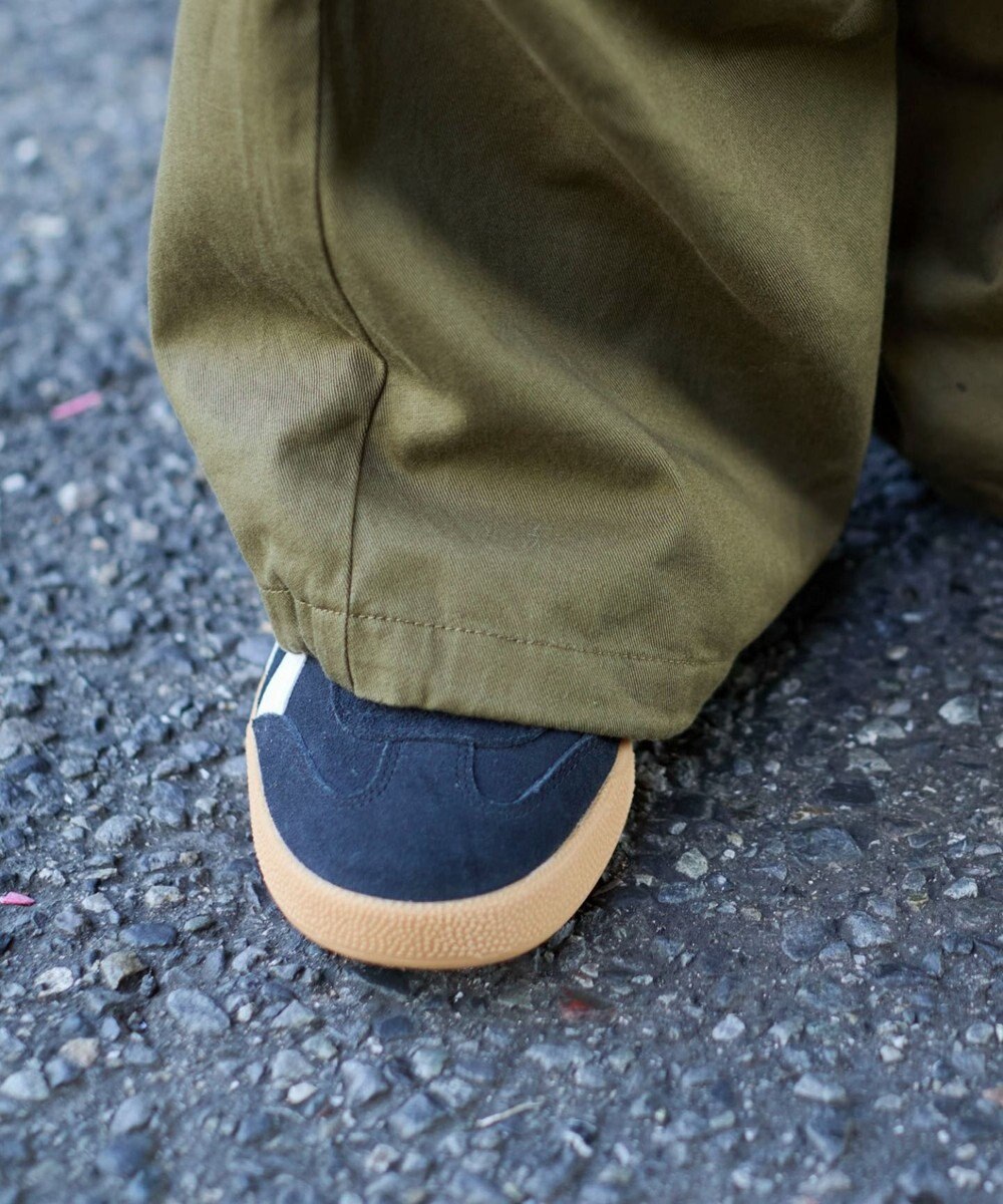 WEGO 【ウエストゴム/XSSMサイズ展開】ツイルイージーカーゴパンツ 