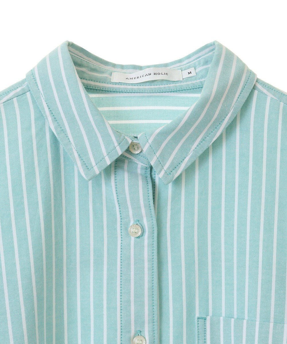 AMERICAN HOLIC ＵＶカットリサイクルコットンオックスシャツ 
