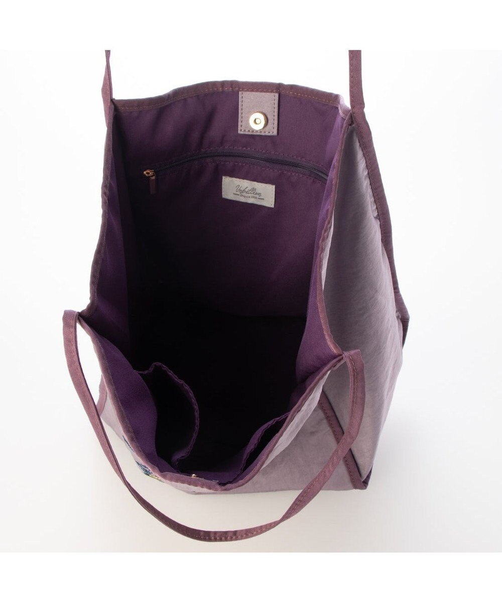 UNBILLION カシュカシュ cachecache / スマイル柄刺繍トートバッグ 