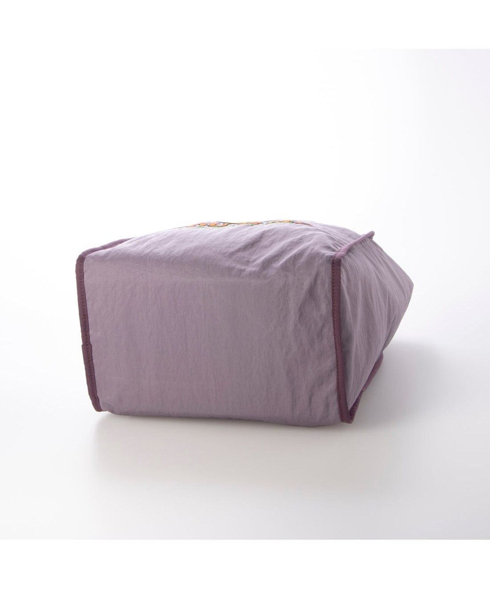 UNBILLION カシュカシュ cachecache / スマイル柄刺繍トートバッグ 