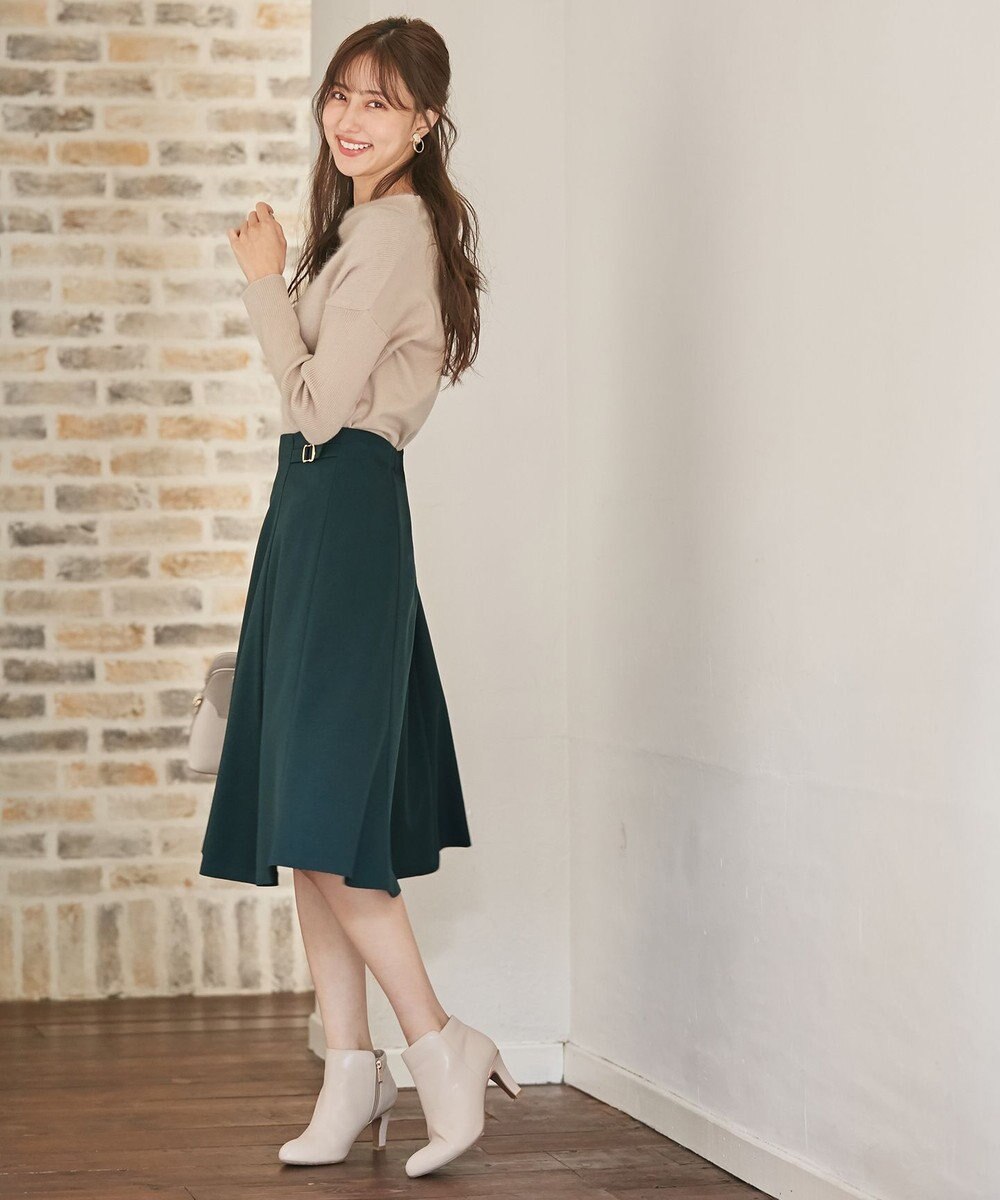 ANY SIS 【美人百花11月号掲載】クリアシェル イヤリング 