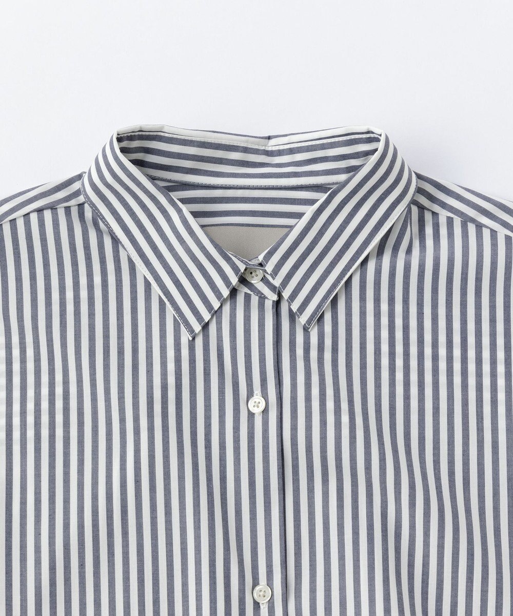 UNFILO イージーケア シャツワンピース 