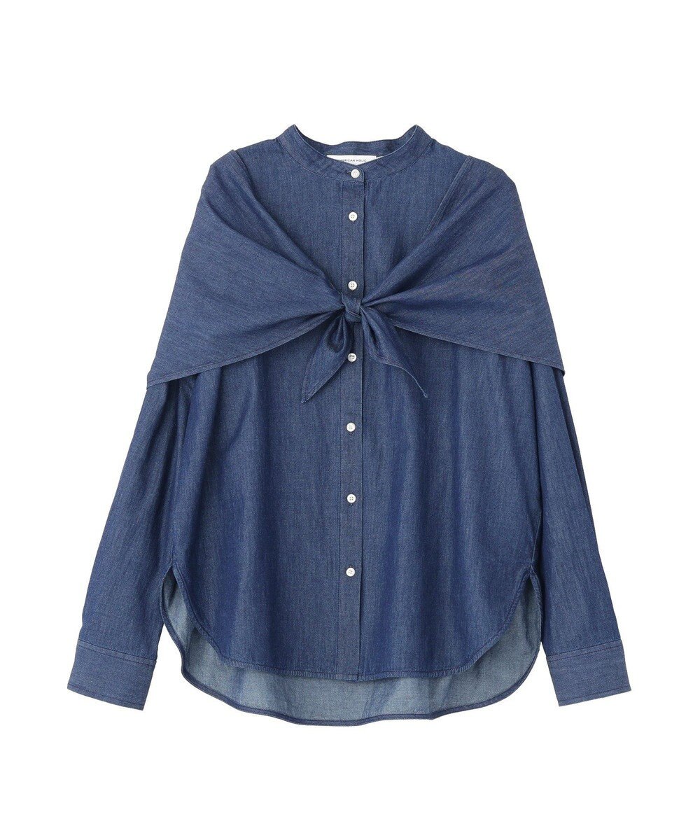 AMERICAN HOLIC スカーフセットデニムシャツ 