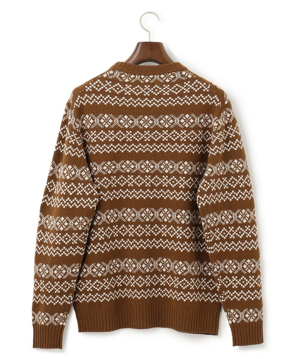 J.PRESS MEN 【WEB限定】フェアアイルクルーネックニット 