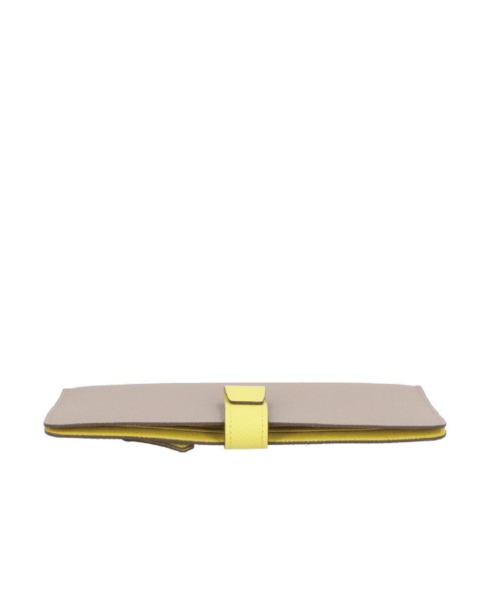 Atelier nuu 日本製 本革 バイカラーnoble スマートロングウォレット 