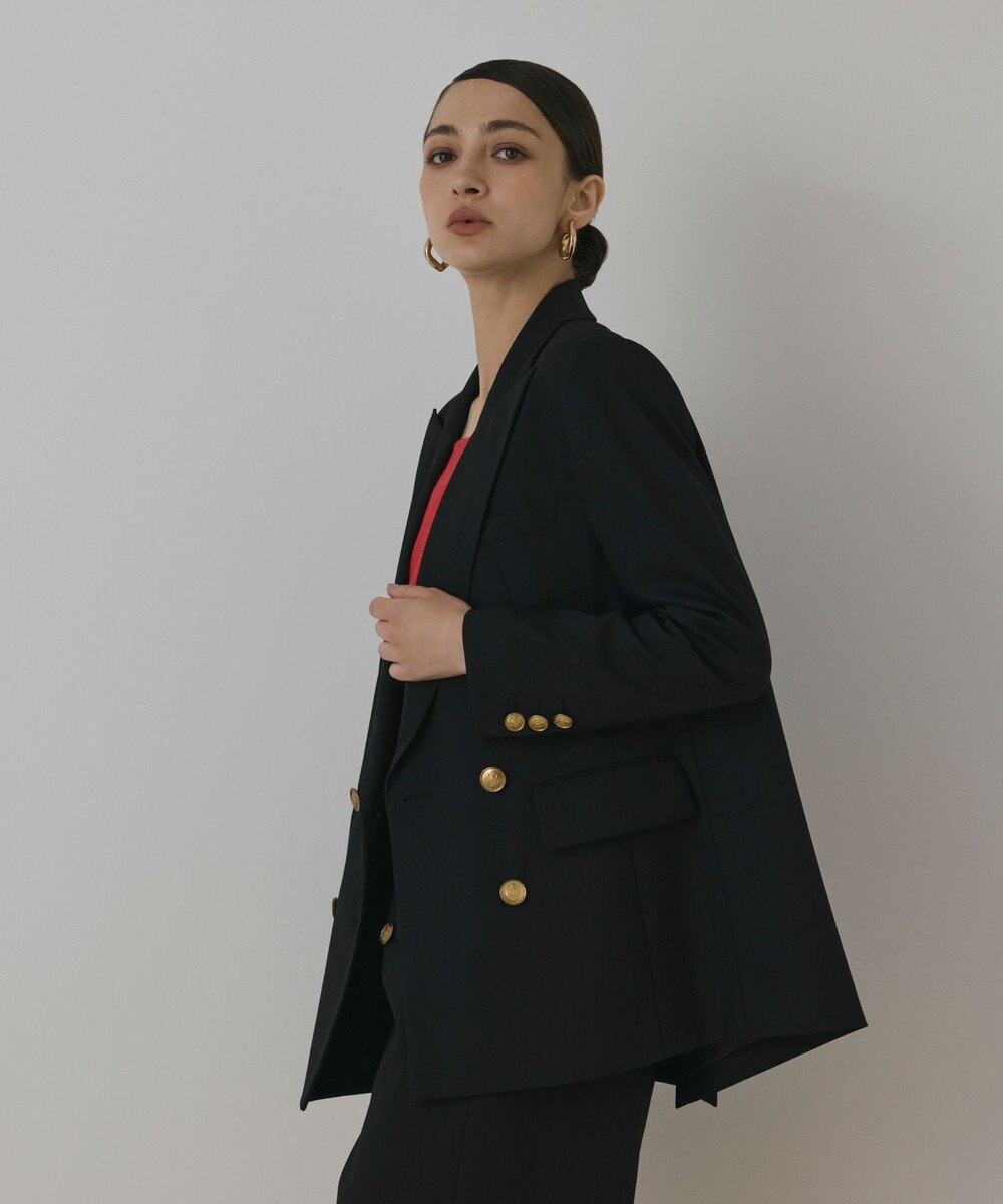 GRACE CONTINENTAL バックベンツダブルジャケット 