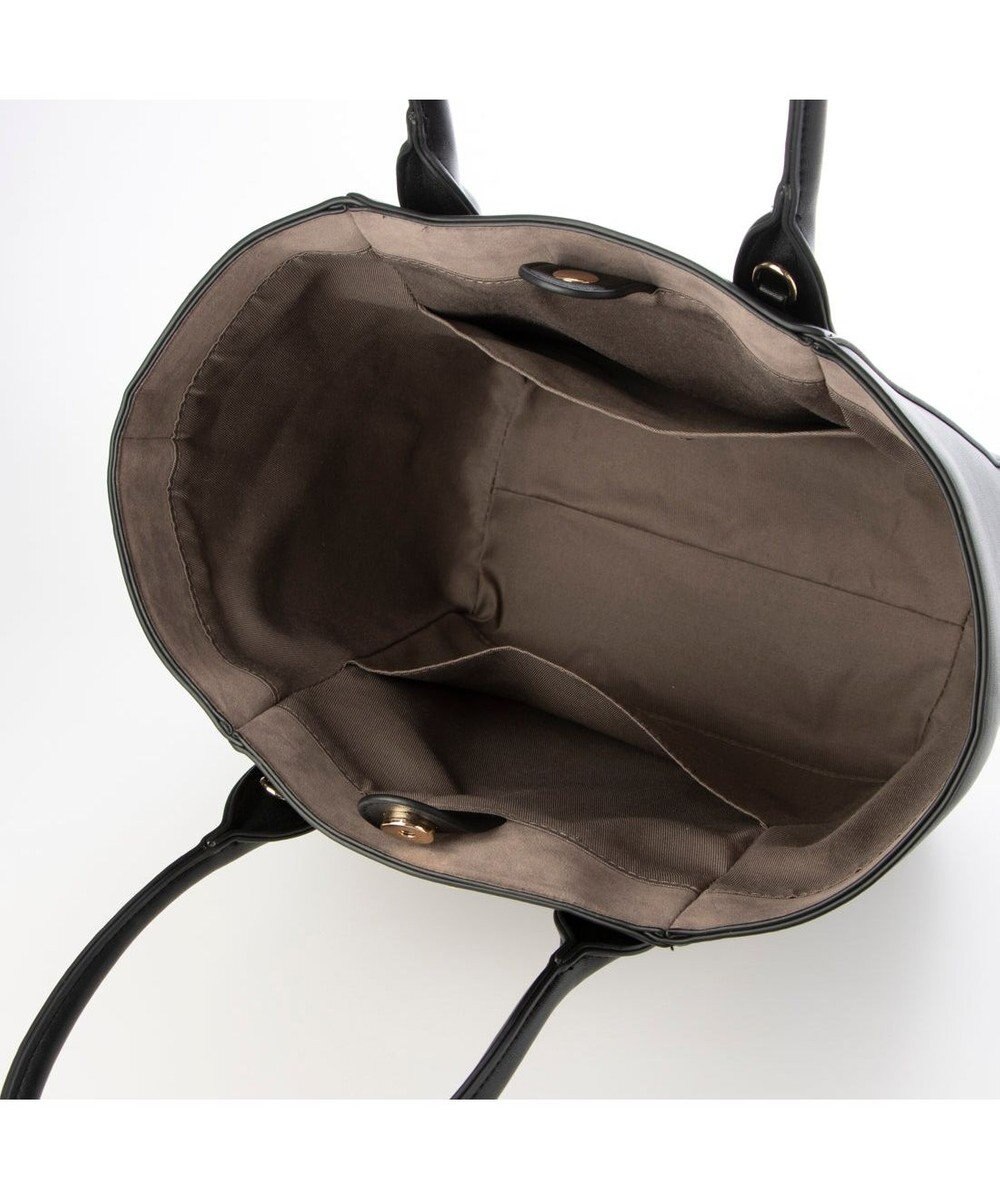 UNBILLION 【テレビ ドラマ着用アイテム】カシュカシュ cachecache / A4ヒネリ飾り金具2wayトートバッグ 