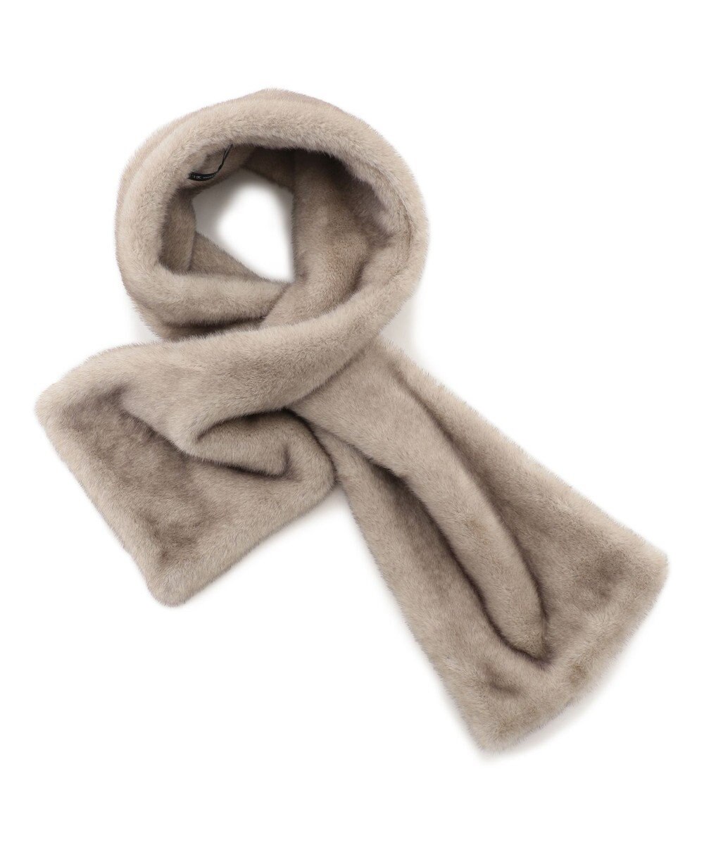 23区 フェイクファー ティペット 