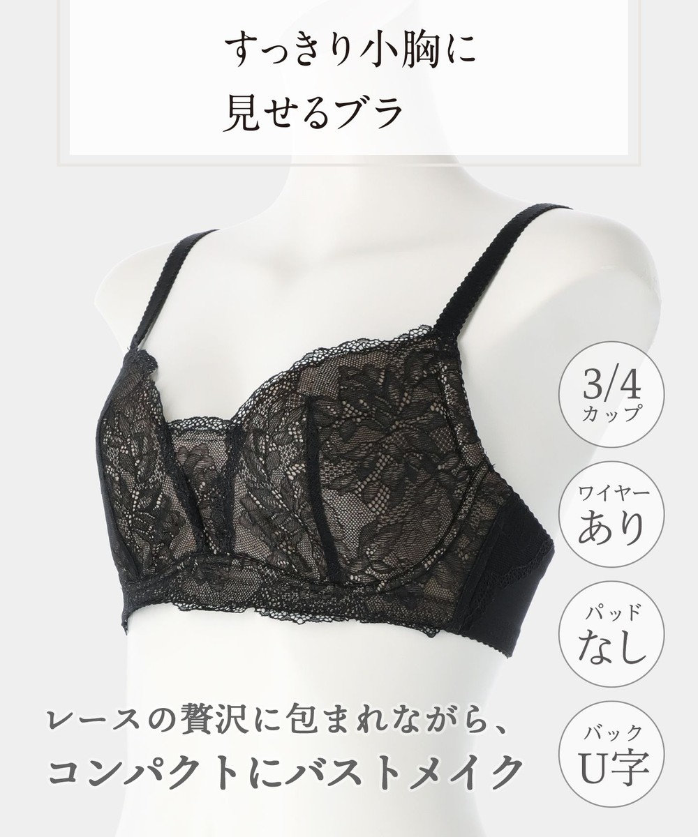 Wing Wing Lesiage 【1000シリーズ】 3/4カップブラ PB1001 ウイング／ワコール 