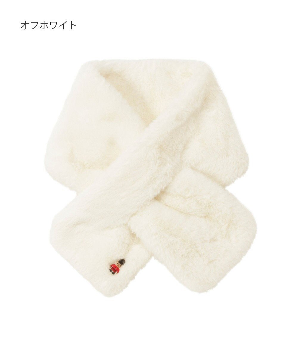 MOONBAT MACKINTOSH PHILOSOPHY(マッキントッシュ フィロソフィー）バッキンガムベア フェイクファー プチマフラー 