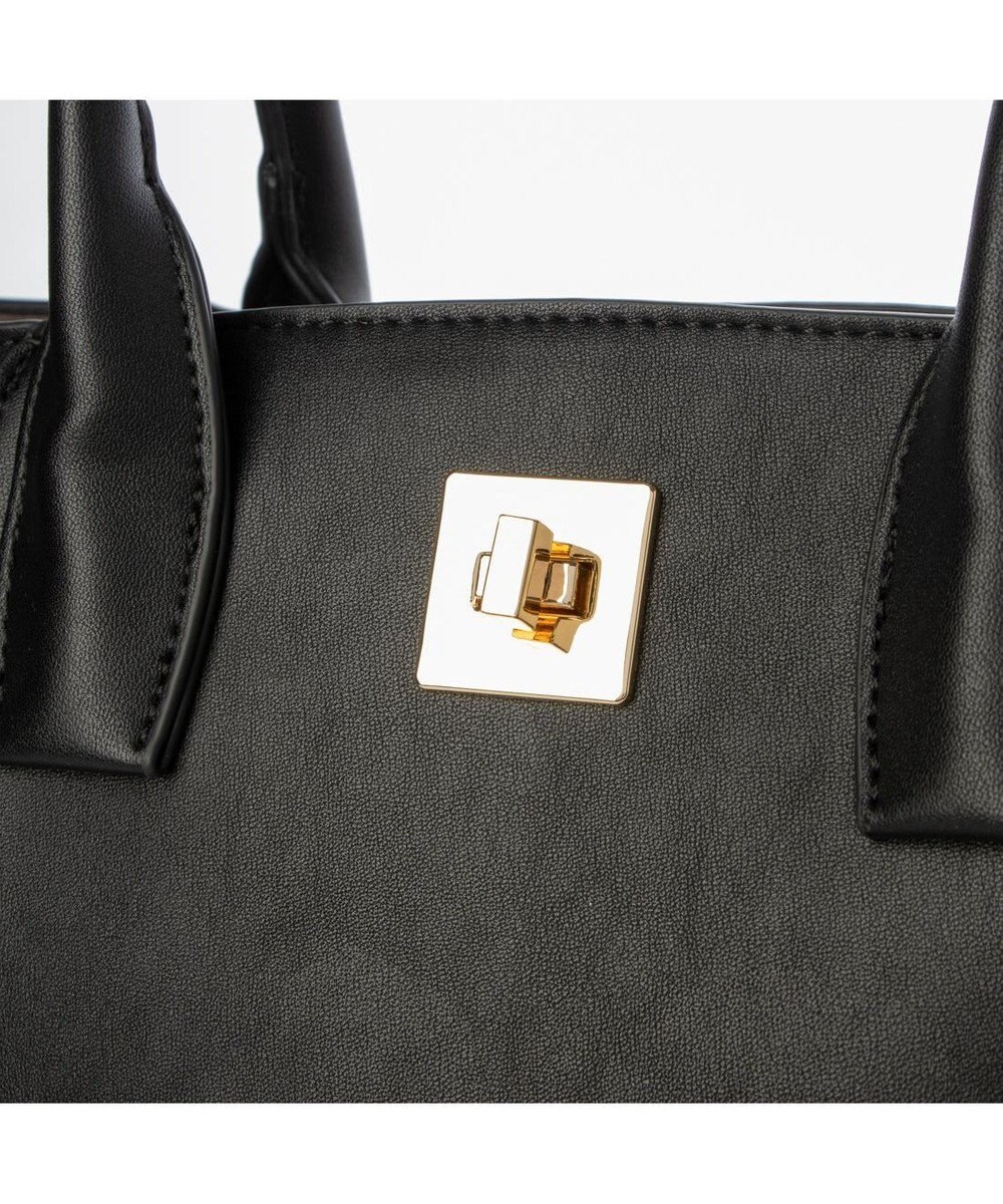 UNBILLION 【テレビ ドラマ着用アイテム】カシュカシュ cachecache / A4ヒネリ飾り金具2wayトートバッグ 