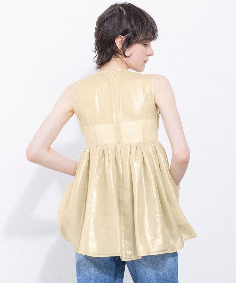 NAVE 【Nave・シアー素材】ラメボイル ブラウス 