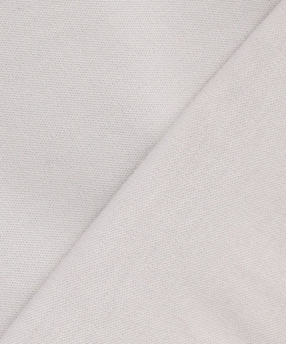 自由区 L スムースコンビ ボリューム袖カットソー 