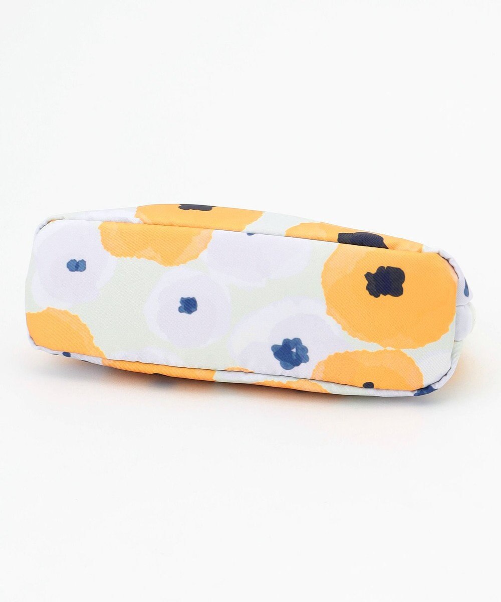 Y'SACCS 総柄プリントハーフムーンポーチ 