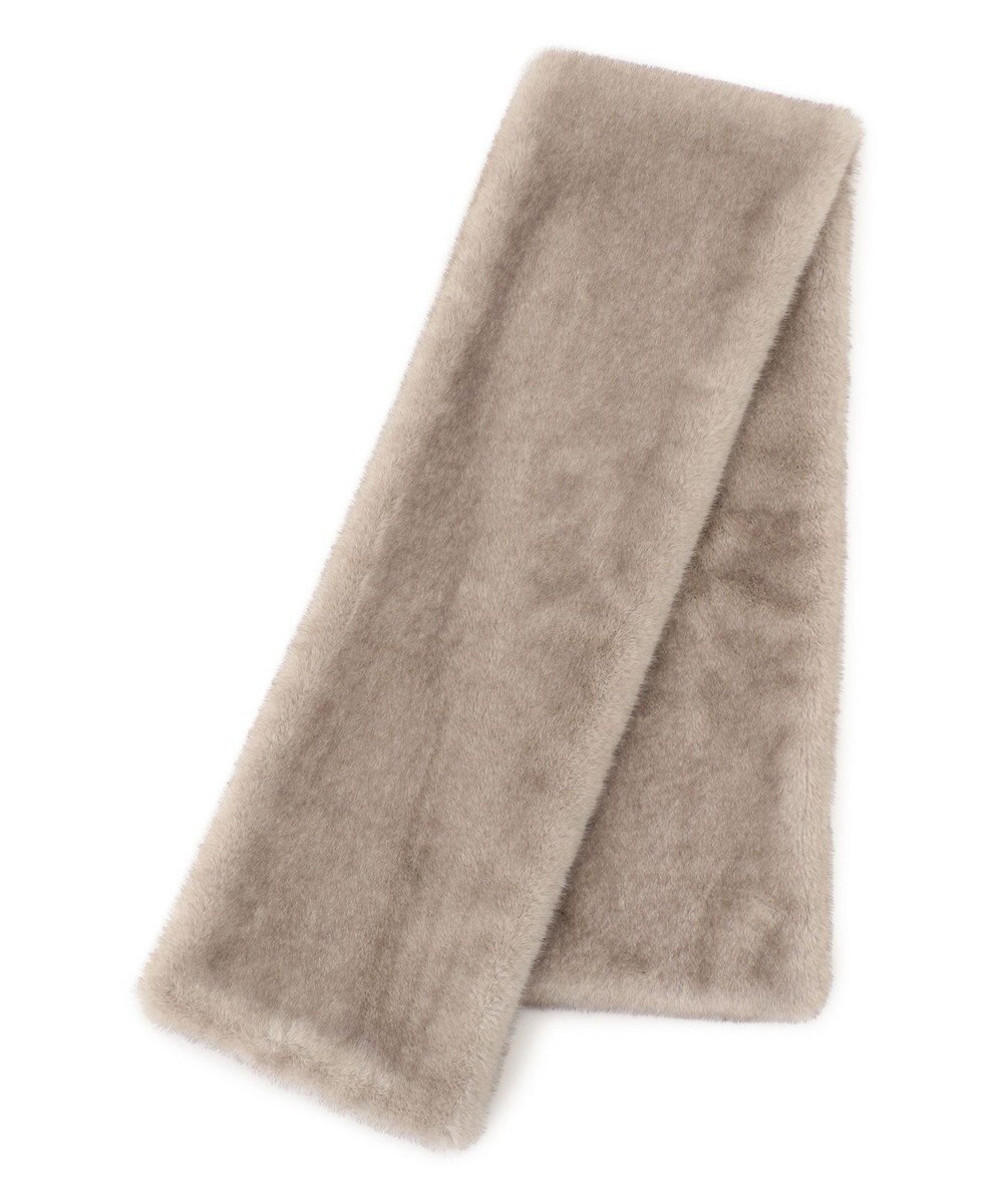 23区 フェイクファー ティペット 