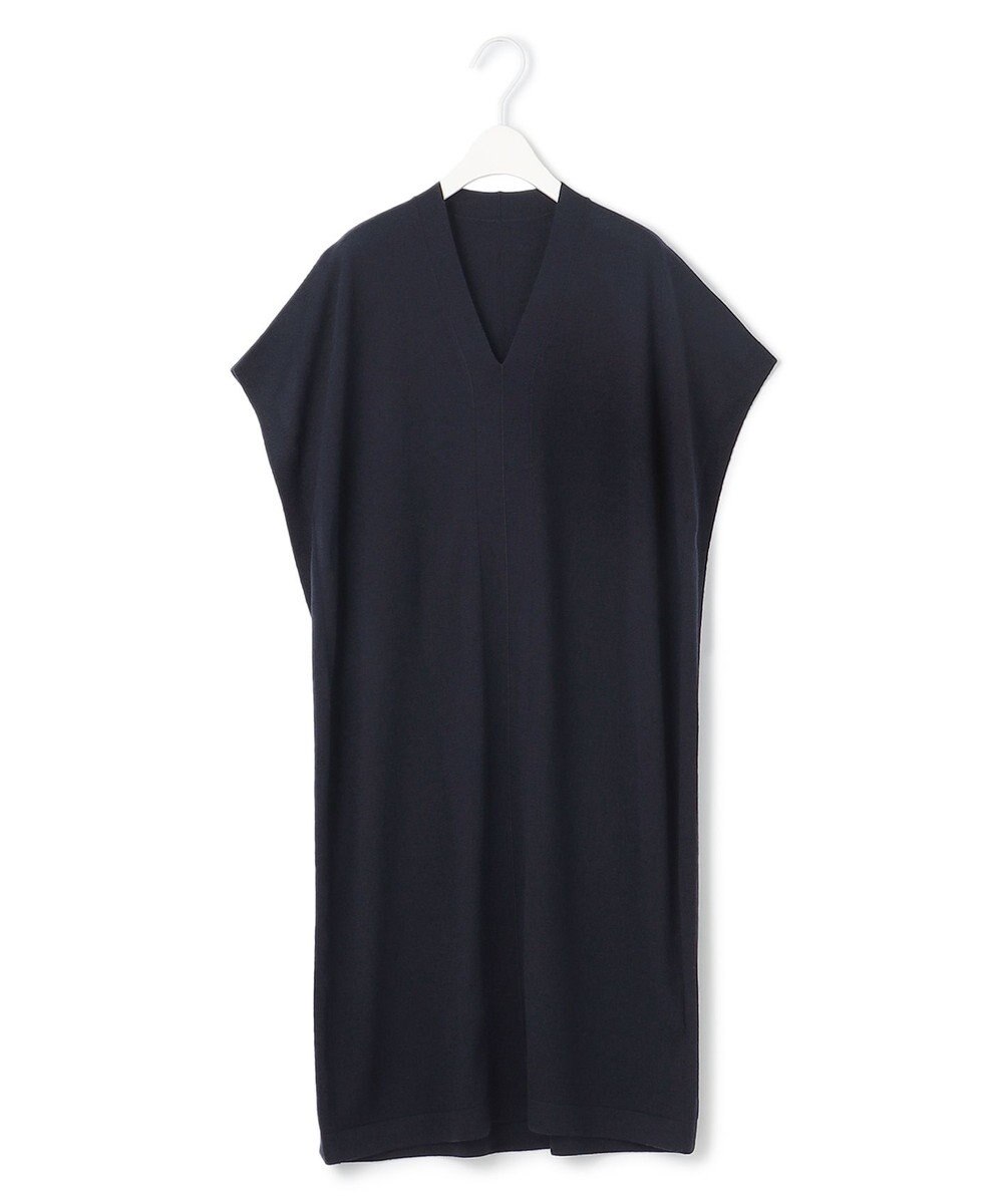 ICB L 【洗える】コンパクトウール ニットチュニック 