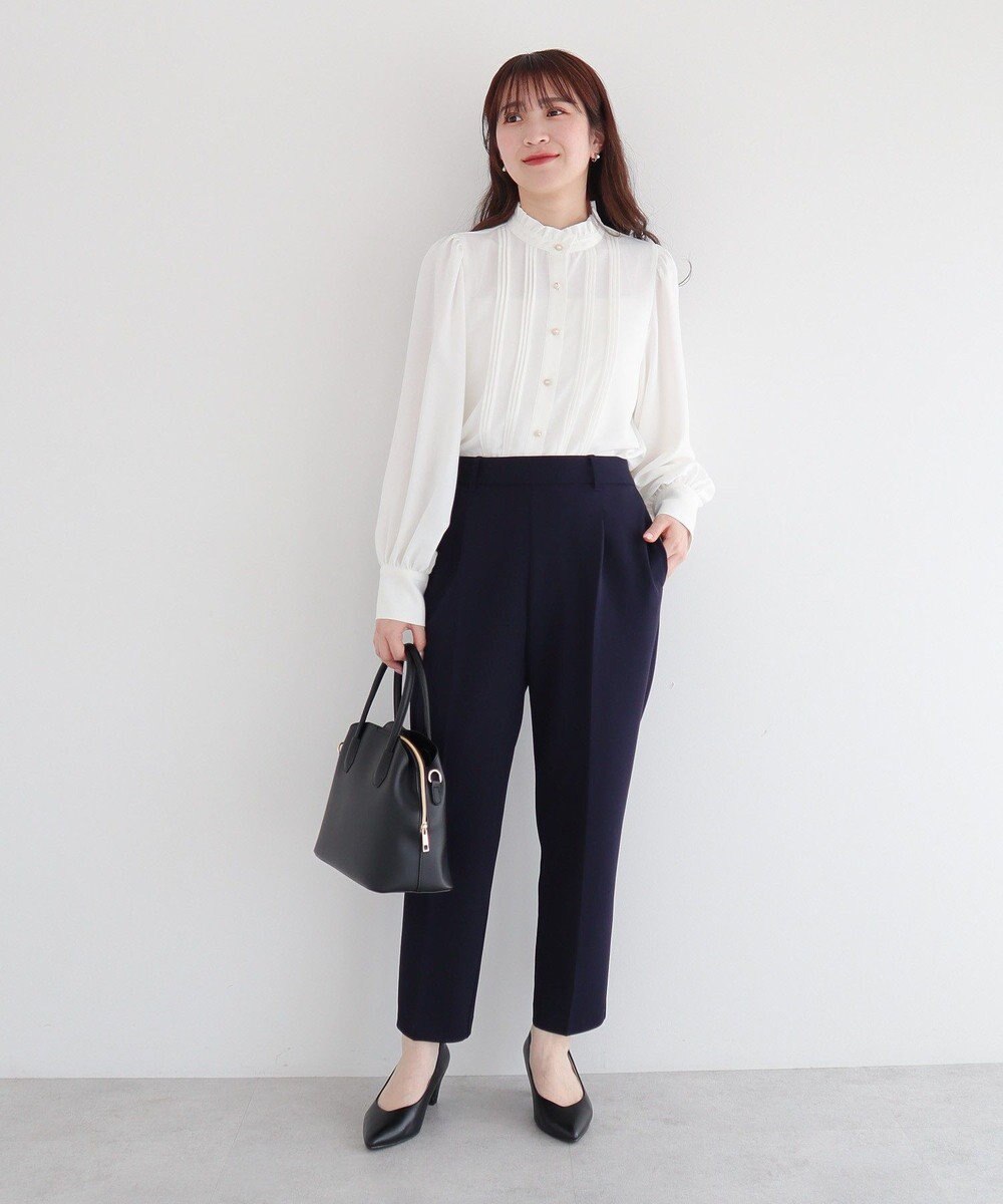 Green Parks きれいシルエットパンツ（テーパード） 