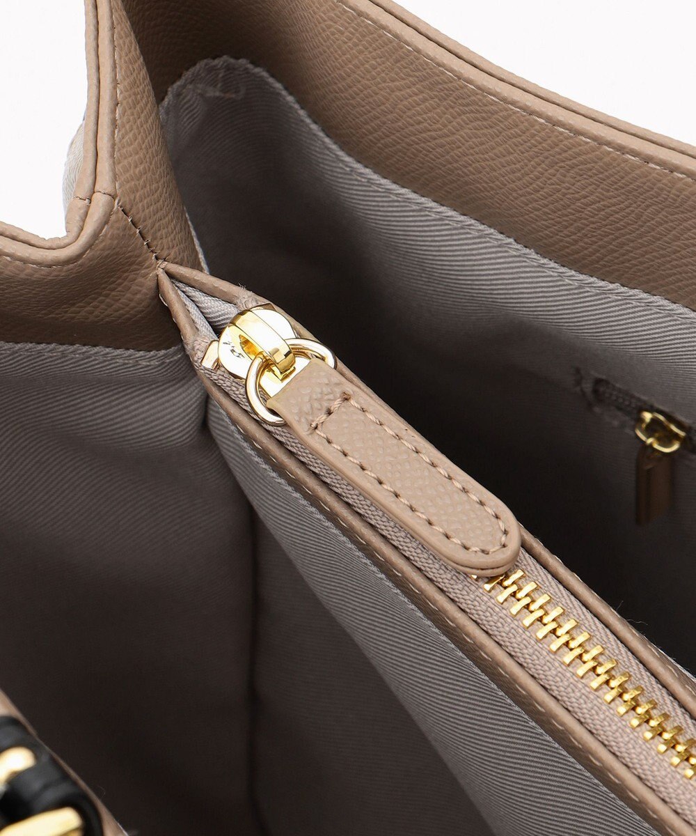 自由区 サフィアーノコンビトート バッグ 