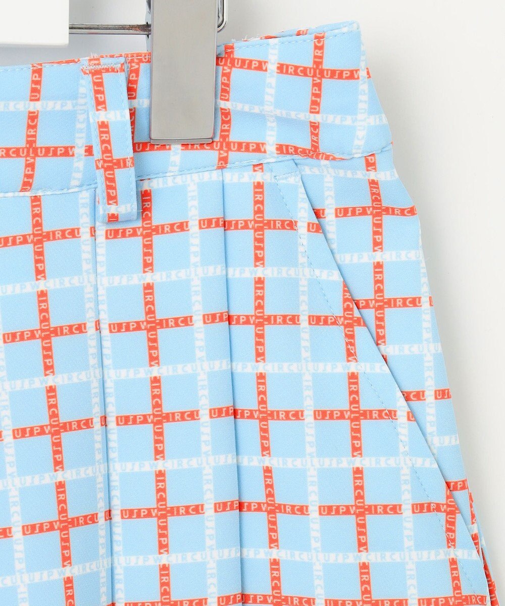 PW CIRCULUS 【WOMEN】チェック柄キュロット ゴルフウェア レディース 