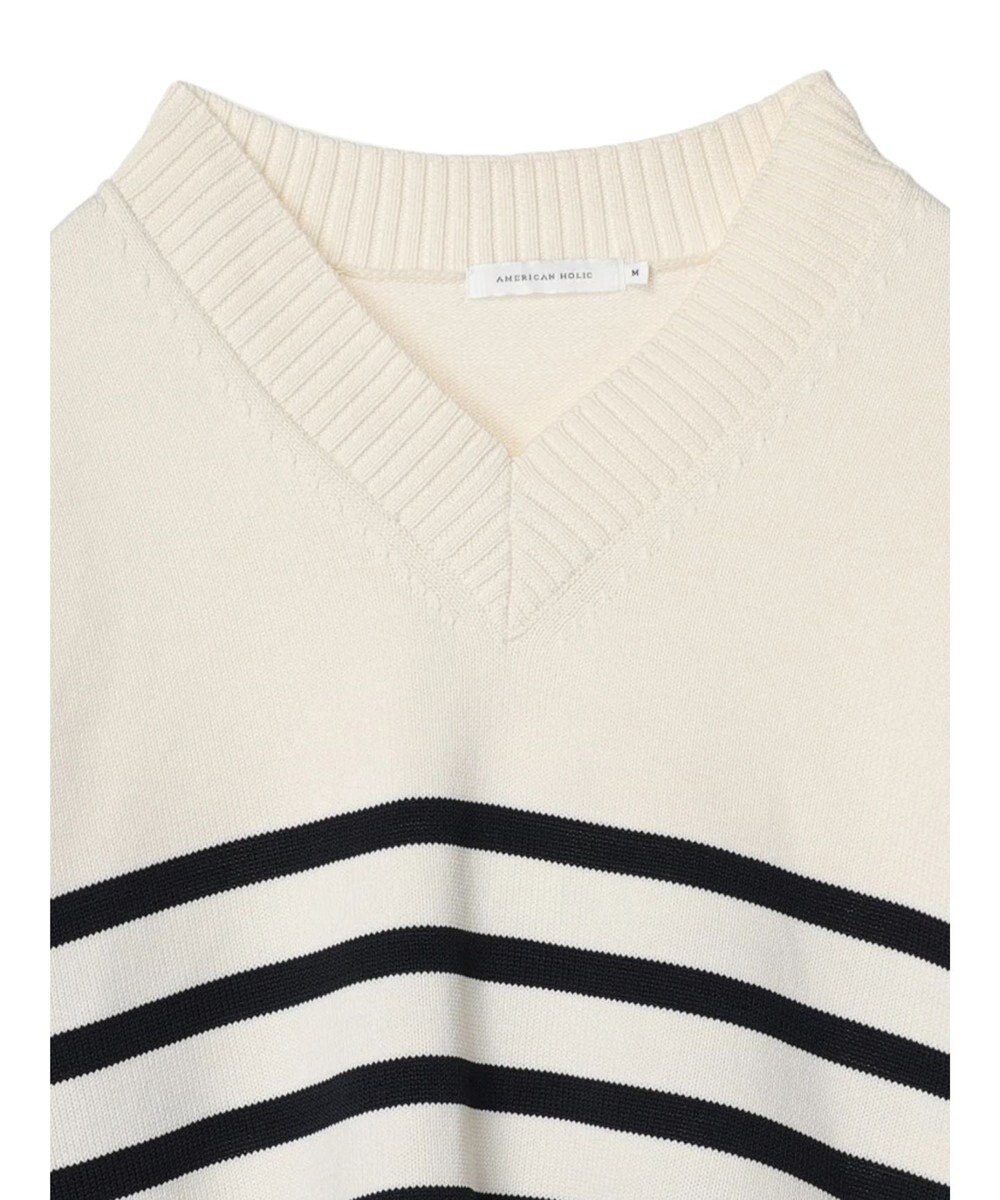 AMERICAN HOLIC エコカルットＶネックプルオーバー 