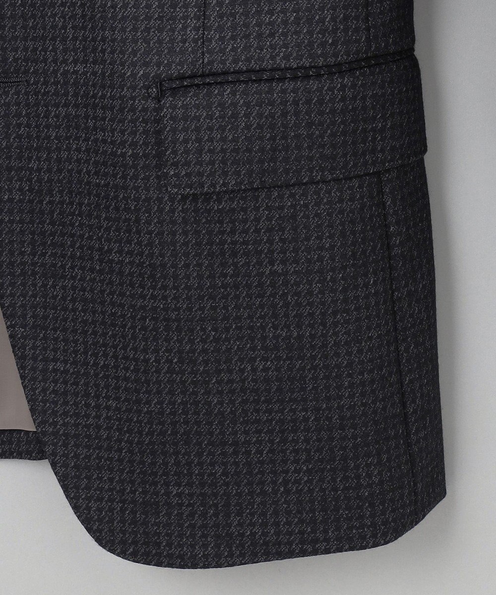 GOTAIRIKU セットアップ対応【2WAYストレッチ/シワになりにくい】T/W ジャージージャケット_千鳥柄 